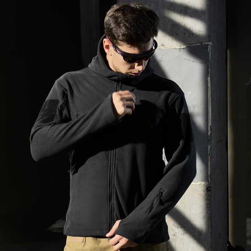 W Inverno TAD Estilo Jaqueta de Lã Ao Ar Livre Homens Jaqueta Quente Slim-fit Forro de Lã Engrossado Forro de Jaqueta co