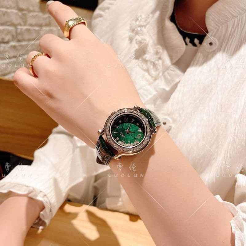 Time Run relógio feminino High-End sentimento 2022 novo estilo relógio feminino feliz diamante relógio feminino moda