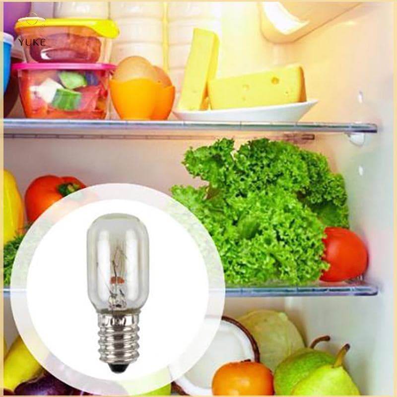 YUKE Lâmpada Para Geladeira E14 220V 15W Forno De Micro-Ondas Exaustor BR