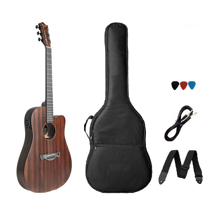 Kit Violão Aço Elétrico Tagima San Francisco Gran Reserva
