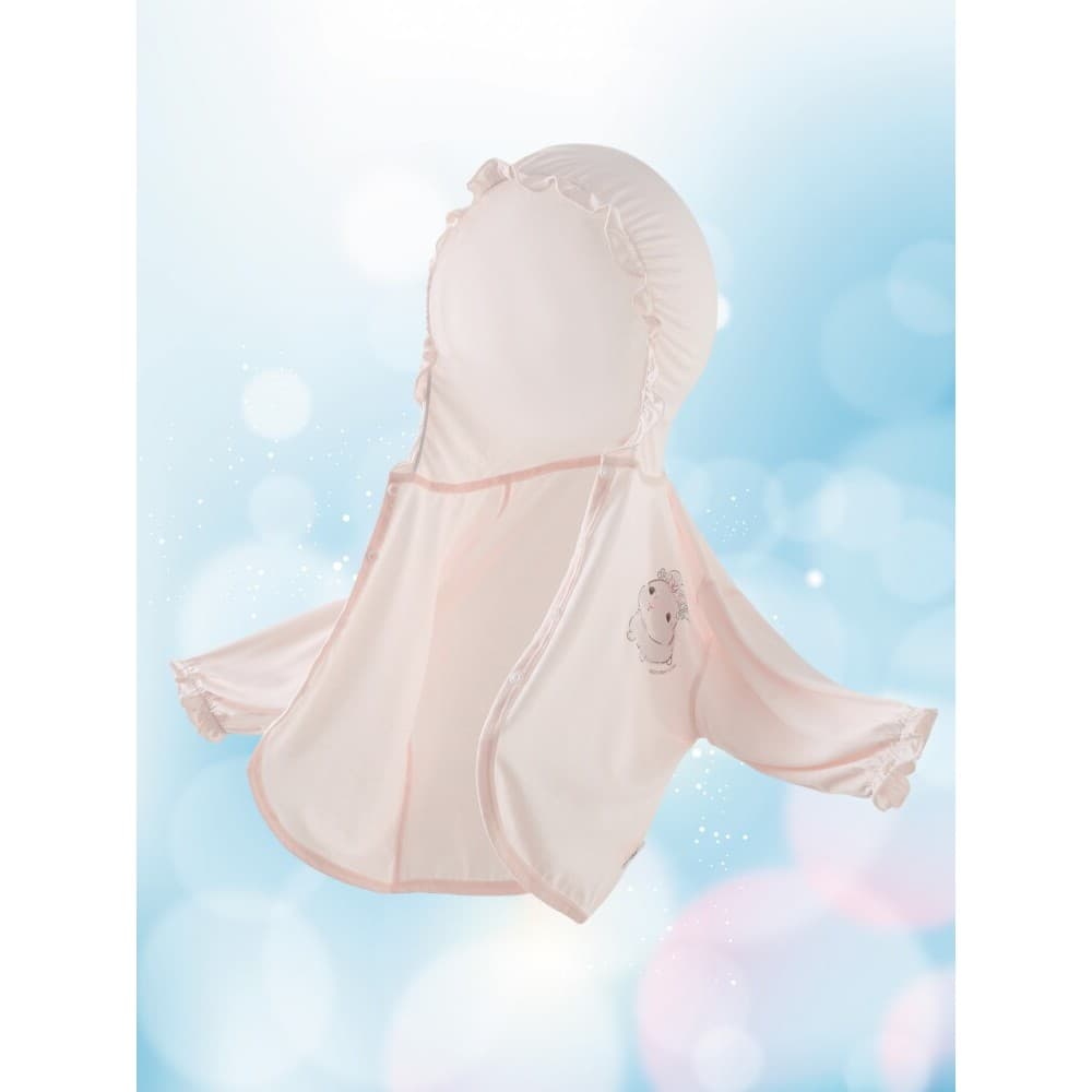 Bebê protetor solar roupas verão estilo fino Lenzing Modal Zero carbono dos desenhos animados do bebê menina roupas de p