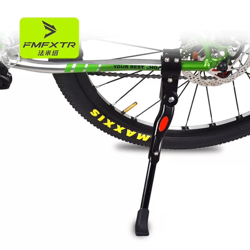 Tripé de bicicleta Universal 87cm 700c80cm liga de alumínio suporte lateral Mountain Bike comprimento ajustável
