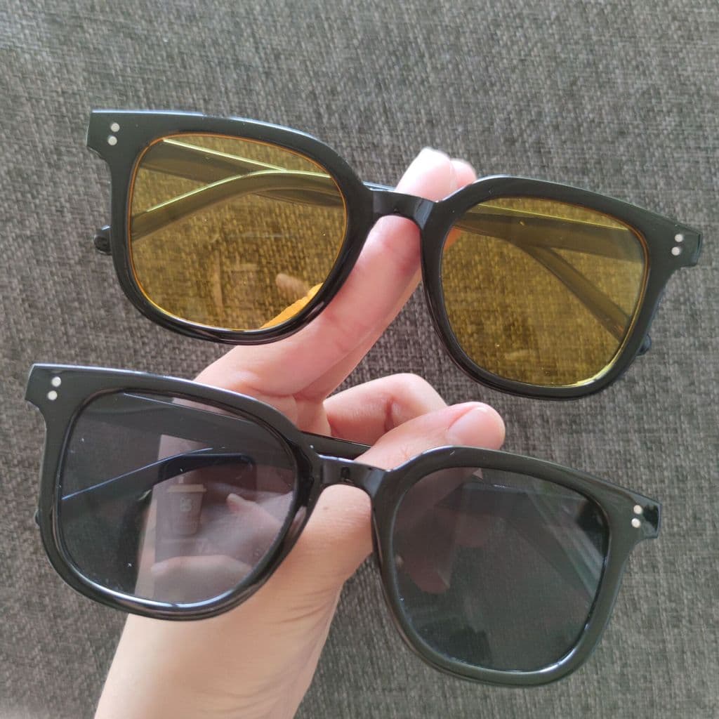 Óculos de sol estilo rebite adulto formato côncavo foto preto lentes coloridas legais