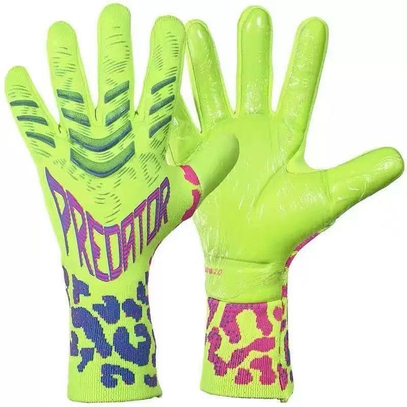 Falcon estilo luvas de goleiro de futebol adulto crianças treinamento de competição dedicado engrossado látex Anti-desli