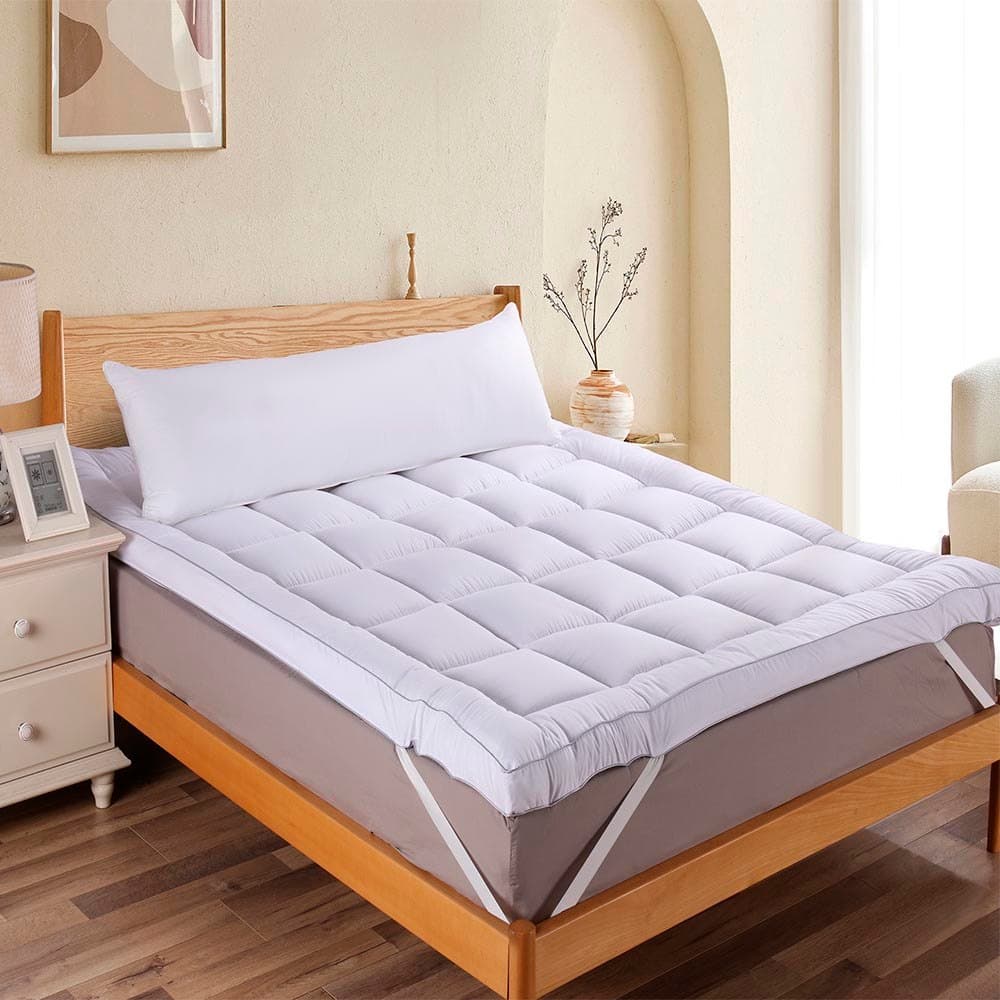 Pillow Top Plumê Toque de Plumas Queen 158x198x7cm 1000gr/m² Sonhare