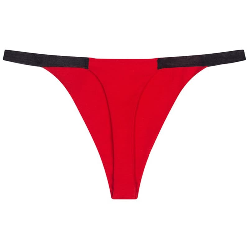 Novo estilo influenciador elegante tanga feminina uma linha europeu americano menina quente uma peça roupa interior