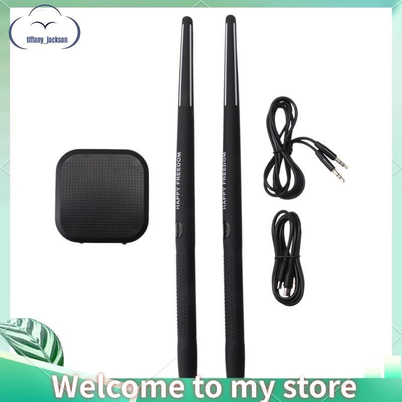 Conjunto De Bateria De Ar Eletrônica Portátil-Baquetas E Pedais Virtuais , Ideal Para Iniciantes , Crianças Adultos