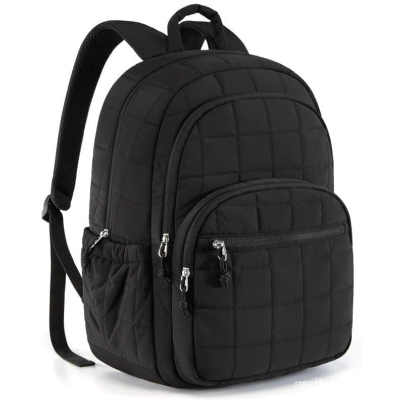 Mochila para computador em estoque, mochila de viagem para laptop, mochila escolar à prova d'água para notebook de 15,6