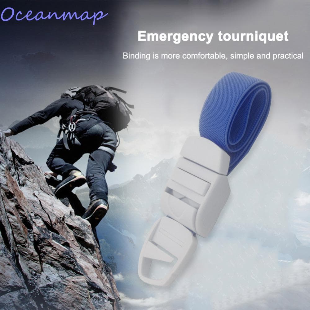 OCEANMAP Torniquete Camping Caminhadas Ajustável 1PC Tipo Fivela Ferramentas De Sobrevivência De Segurança Bandagem
