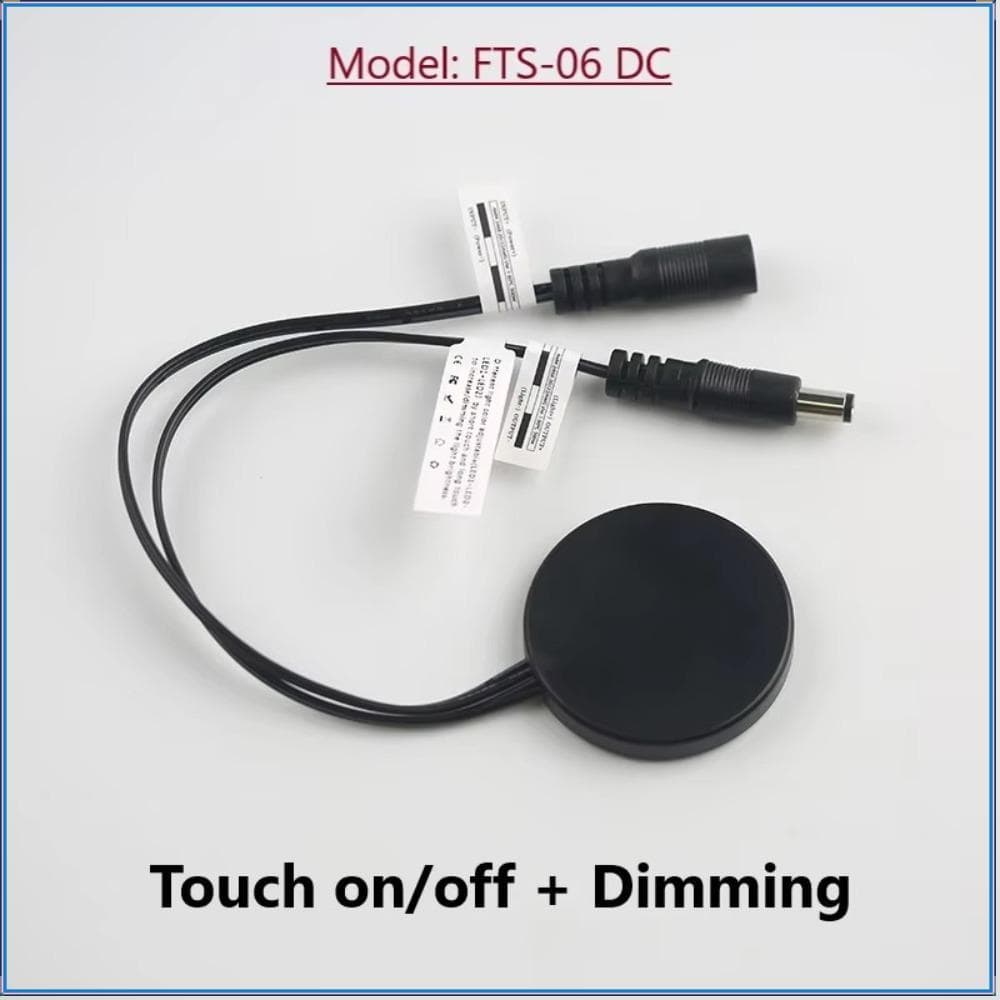 Sensor Inteligente FAYSHOW , Interruptor De Toque De Placa DC12V 24V Luz LED Penetrável 5A 60W