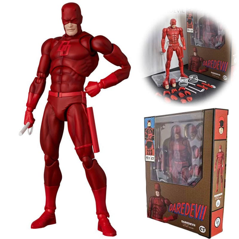 Ct Toys Mafex 223 Demolidor Action Figure COMIC Ver . Enfeites Decorativos