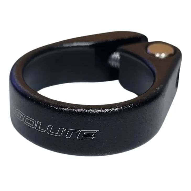 Abraçadeira canote Selim Alumínio 31,8mm segura parafuso