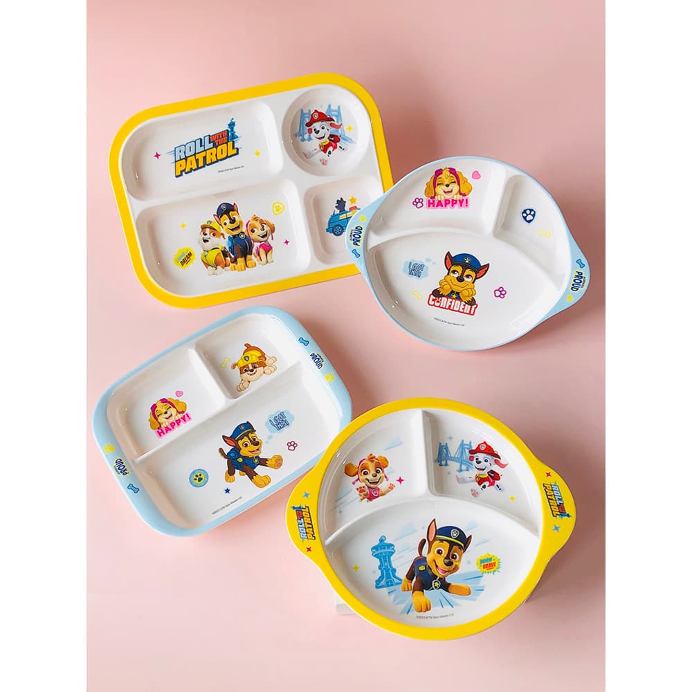 Prato de jantar infantil patas equipe talheres bebê comer compartimento especial placa jardim de infância doméstico dos