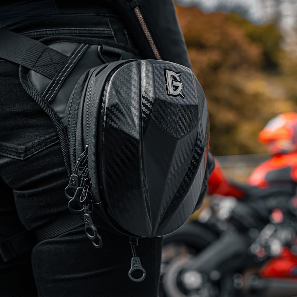 Motocicleta Perna Ombro Touring Isca Saco Unisex Piloto Equitação Engrenagem