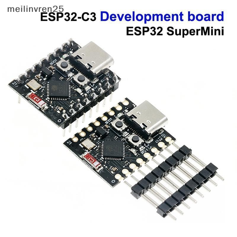 Placa De Desenvolvimento MEL ESP32-C3 4MB Flash Núcleo Para ESP32 Super Mini Forsp32 WiFi BR