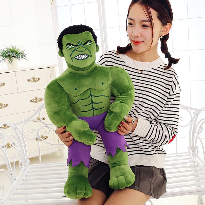 Hulk brinquedo de pelúcia boneca capitão américa homem de ferro hulk Superman simulação boneca de pelúcia