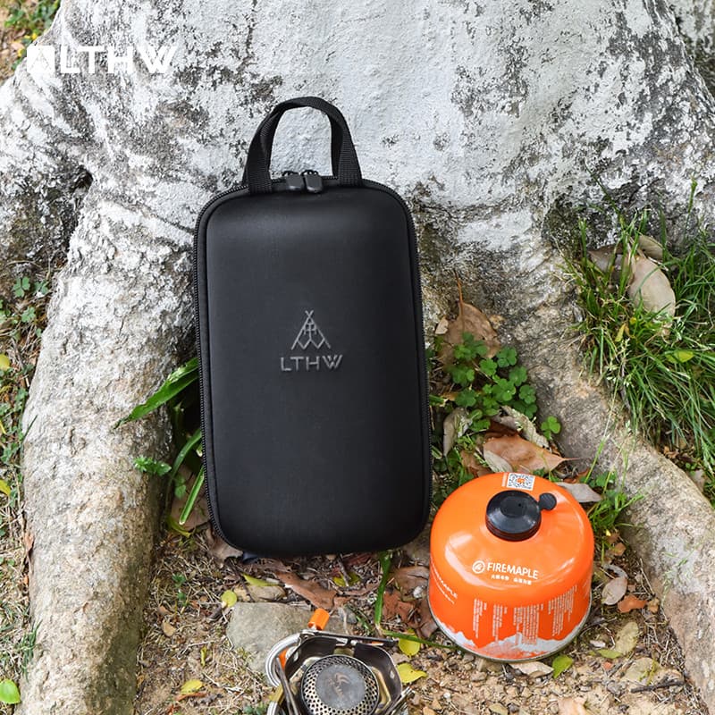 Viagem ao ar livre saco de tanque de gás plano duro engrossado Anti-colisão saco de fogão de acampamento alpino cilindro