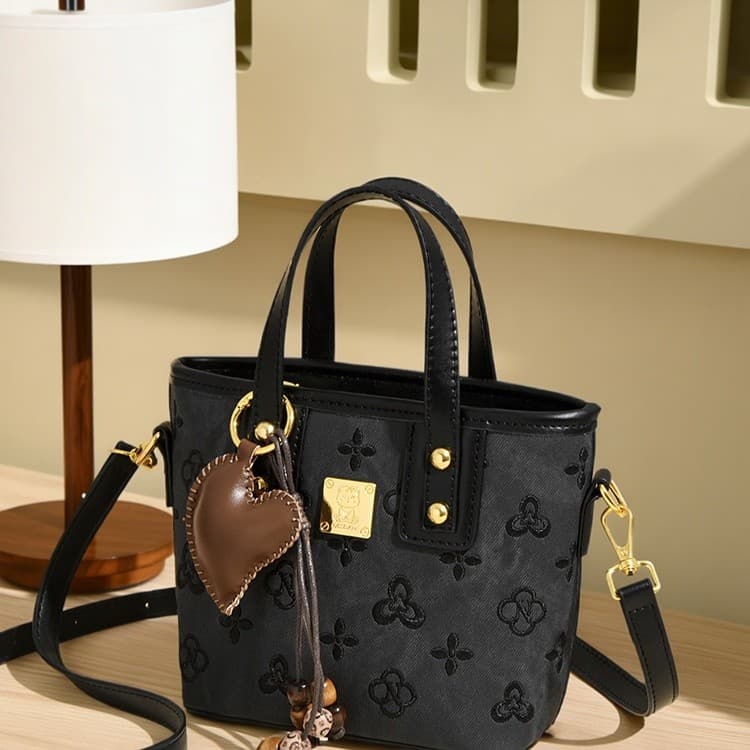 Bolsa bolsa transversal feminino 2026 novo estilo elegante All-Match bolsa feminina High-End nicho Design um ombro Messe