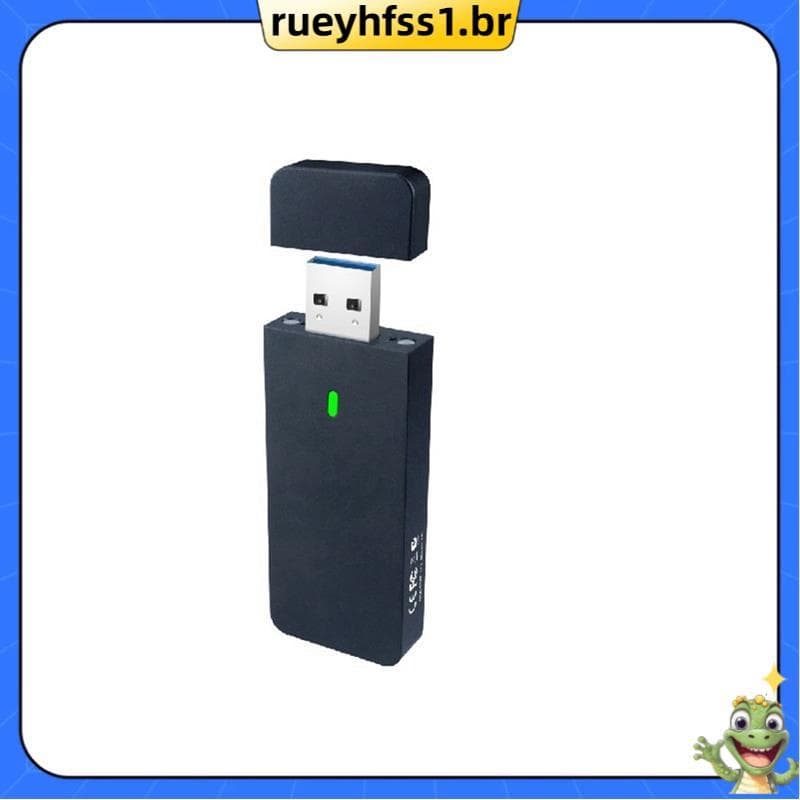 M . 2 NVME SATA 2230 2242 SSD Gabinete USB-A Porta 10Gbps USB3.2 Gen2 Externo Caso Para Preto