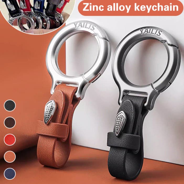 【Presente Ideal】GK High-End Car Keychain / Chaveiro de Carro/ Porta-Chaves de Luxo/ Presente para Homens