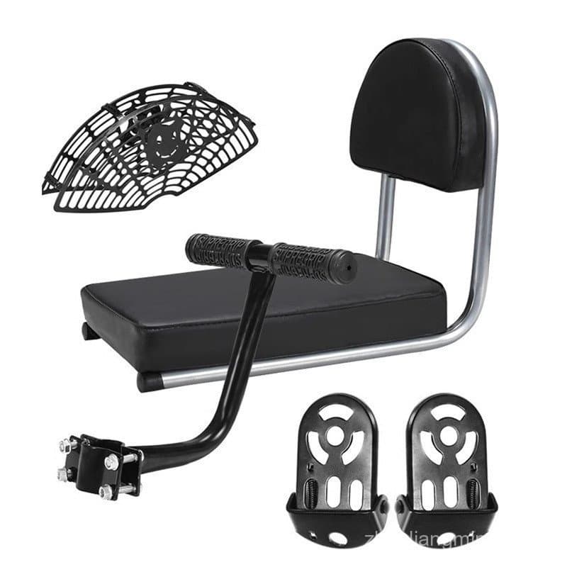 Almofada de assento traseiro para bicicleta de montanha, almofada de assento infantil, assento para bicicleta elétrica,