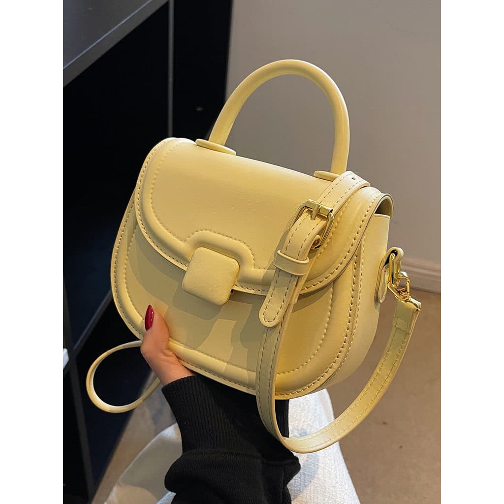 bolsa transversal feminino Bolsa T Textura Nicho de um ombro feminino mensageiro portátil de venda quente
