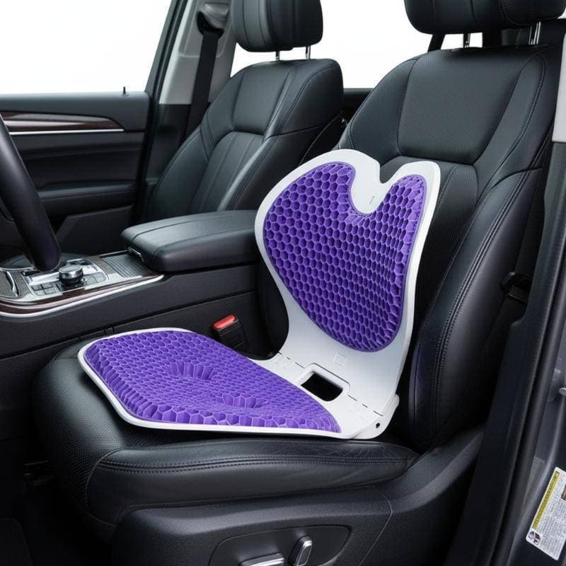 Almofada De Proteção Dobrável Para Cintura Lombar , Cadeira Ergonômica , Suporte Portátil Trabalho De Escritório , Viage