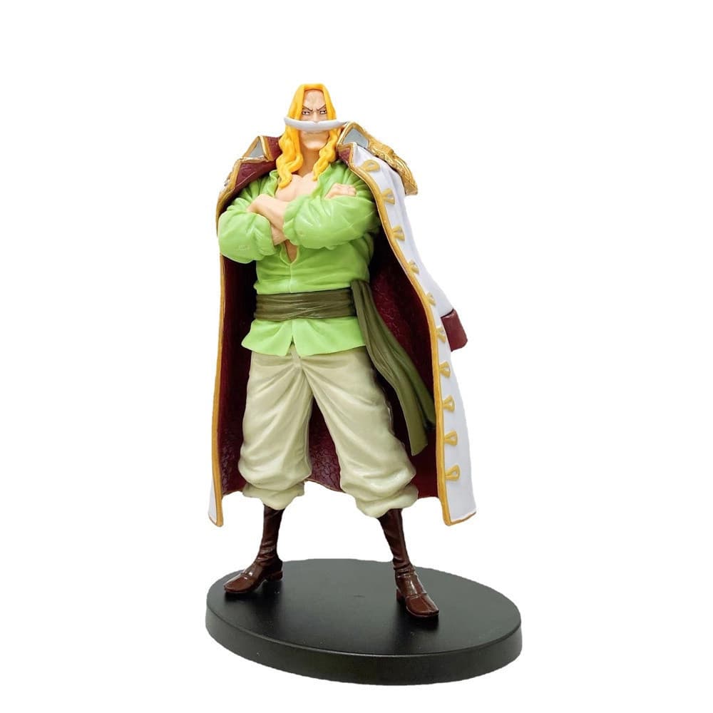 18,5cm Anime Japonês One Piece Edward Novo Portão Luffy Barba Branca Figuras De Ação Em PVC Modelo Bonecas Brinquedos Co
