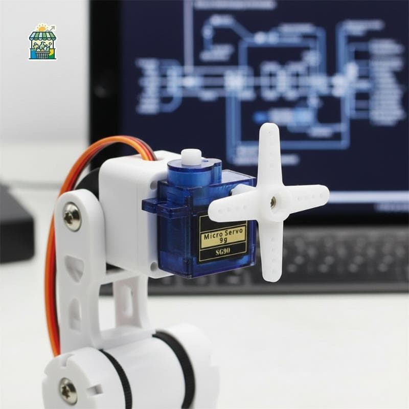 Kit De Braços De Buzina Servo , 5 Conjuntos De Peças De Reposição De Plástico Adequadas Para SG90 RC Motor Hobby Modelo
