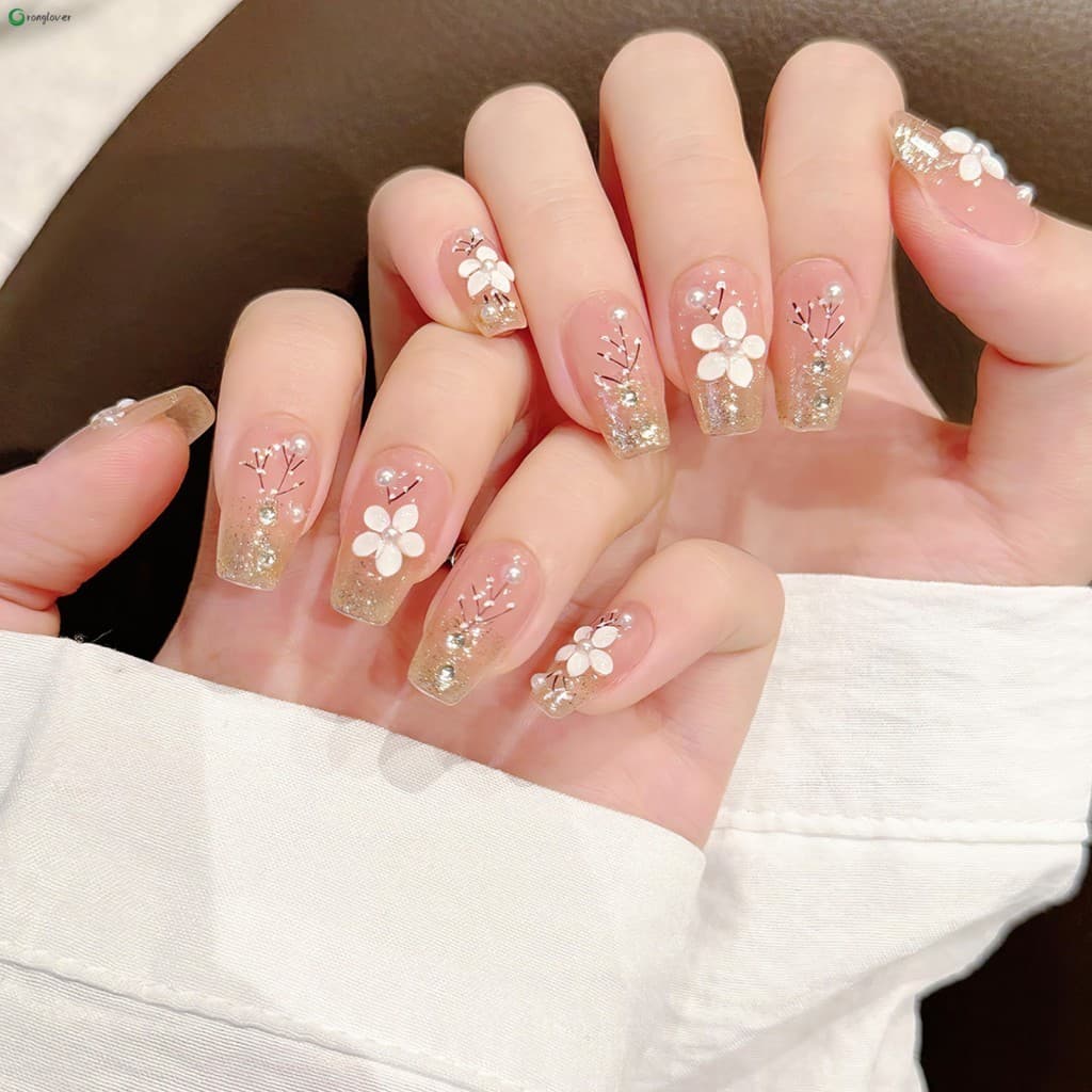 Conjunto De Adesivos De Unhas De Gato Outono Inverno-Design De 10 Peças