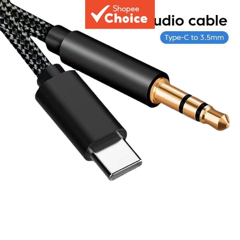 Cabo De Áudio AUX Tipo-c Para 3.5mm Jack Alto-Falante Do Carro Adaptador De Fone De Ouvido De Alta Fidelidade Xiaomi Hua
