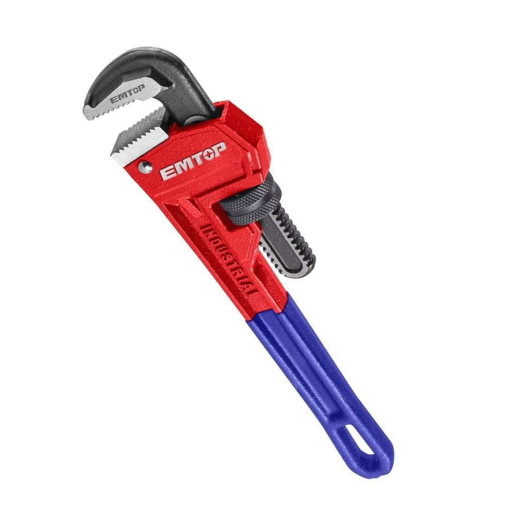 Chave de Grifo EMTOP para Tubos com Cabo Antiderrapante