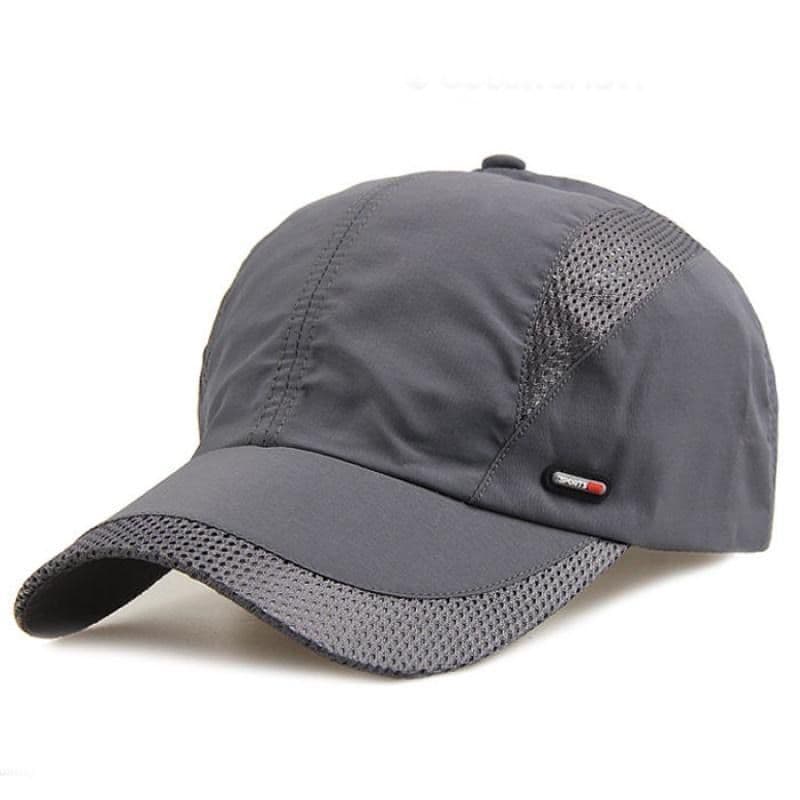 Primavera verão chapéu masculino versão coreana boné de beisebol masculino malha boné esportes chapéu de sol de secagem