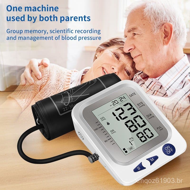 Monitor de pressão arterial BP11 com tela ultra grande, dispositivo de medição de pressão arterial de alta precisão de n