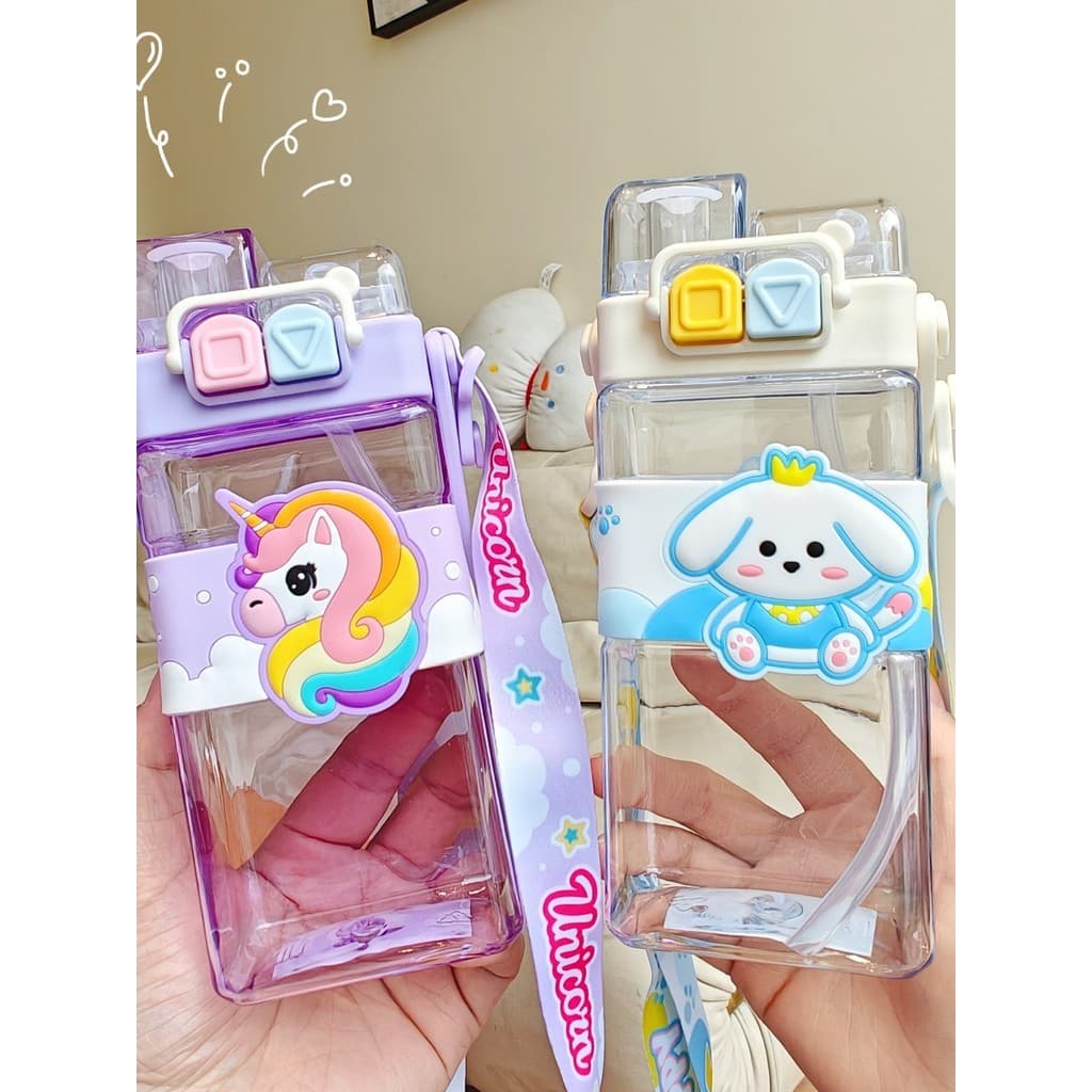 garrafinha de agua infantil garafa de agua infantil garrafa de agua infantil menino Copo de plástico duplo para crianças