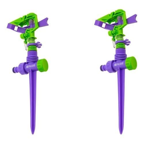 Kit 02 Irrigador Setorial Tipo Espiga Alcance Reto Palisad