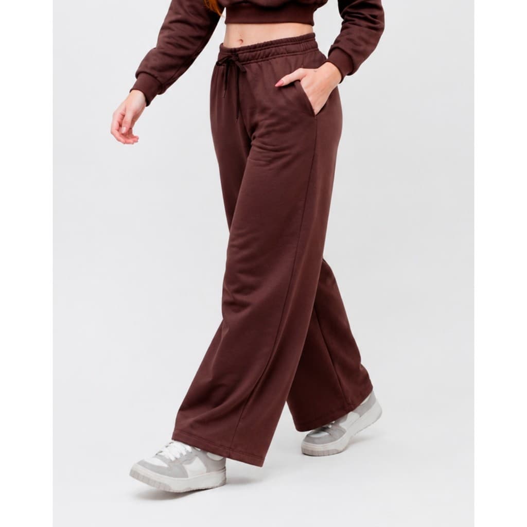 Calça Moletom Over Cargo Baggy Wide Leg Pantalona Flare Larga Streetwear Cintura Alta Envio Imediato