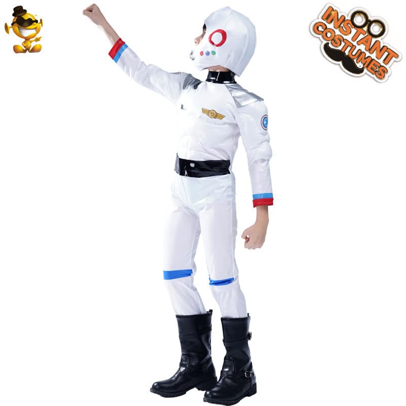 Crianças espaço terno astronauta desempenho meninos meninas estudantes da escola primária jogos força aérea astronauta t