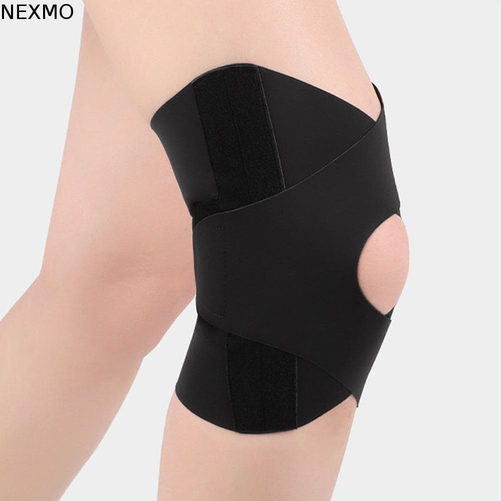 Joelheira Esportiva NEXMO , De Compressão Ultrafina Com Suporte De Mola , Confortável Para Joelho