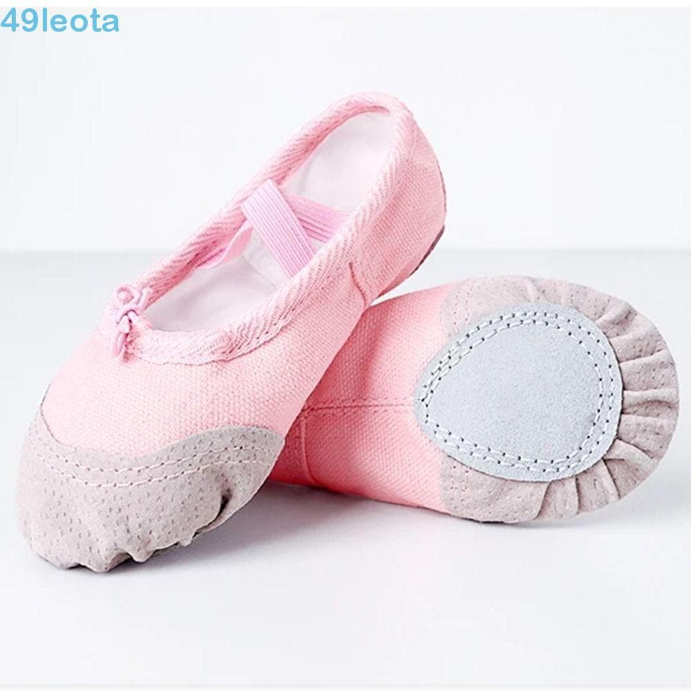 LEOTA Sapatos De Bailarina , Sola Macia , 5 Cores , Dança De Balé , Chinelos Profissionais Resistentes Ao Desgaste Para
