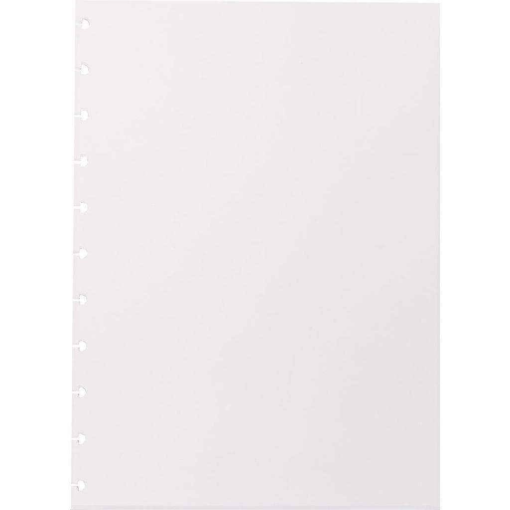 Caderno Inteligente (refil) Grande Liso 90g. 50fls. - Caderno Inteligente