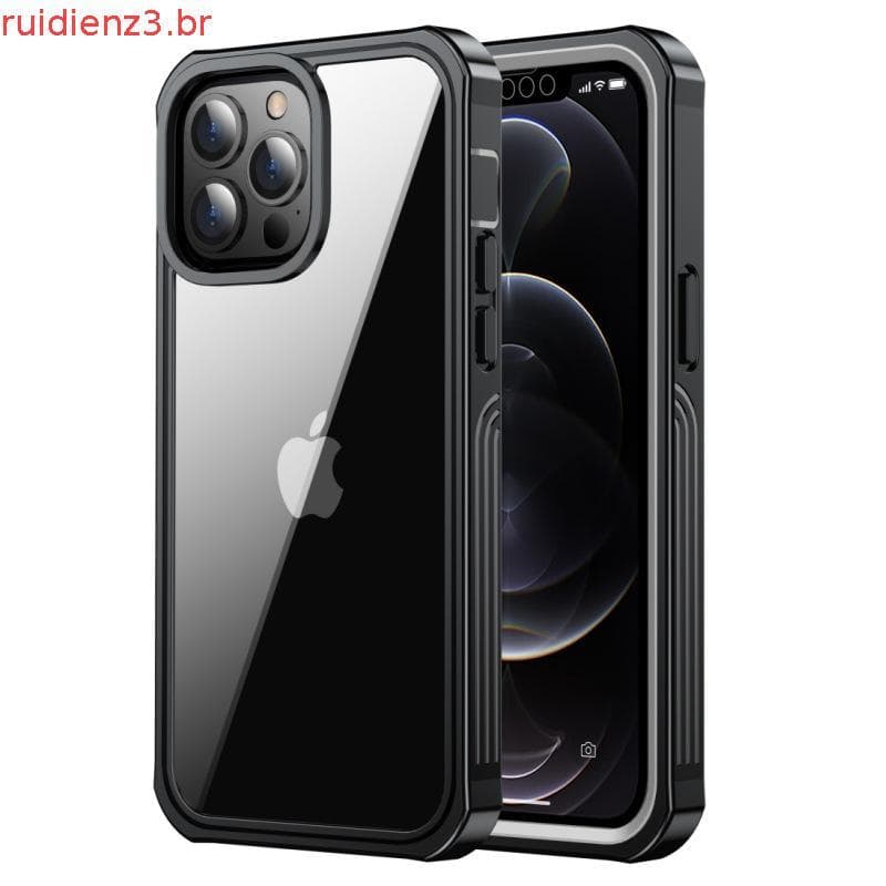 Nova Capa Magnética Transparente Uag 2 Em 1 Para iPhone 17 Pro Max Protetora De Nível Militar