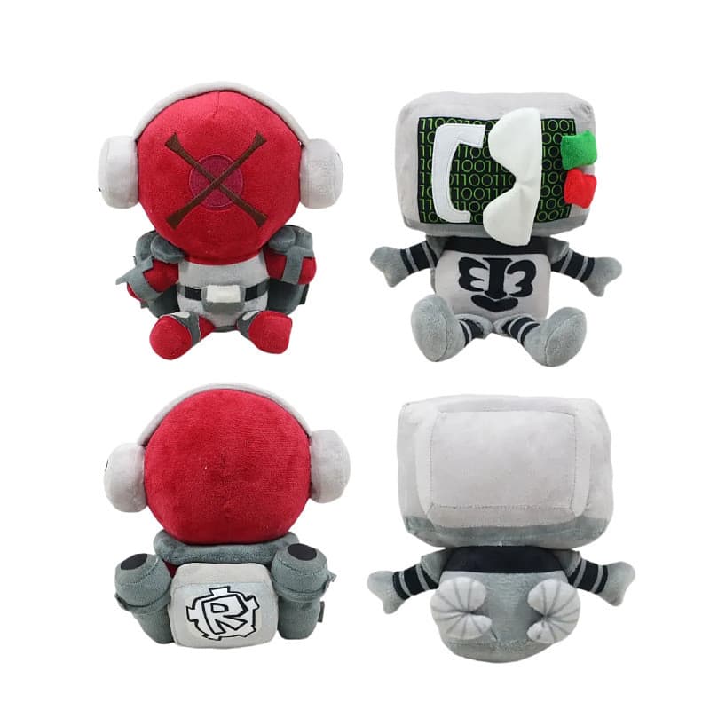 Badware pelúcia malicioso robô jogo mercadoria brinquedo de pelúcia boneca