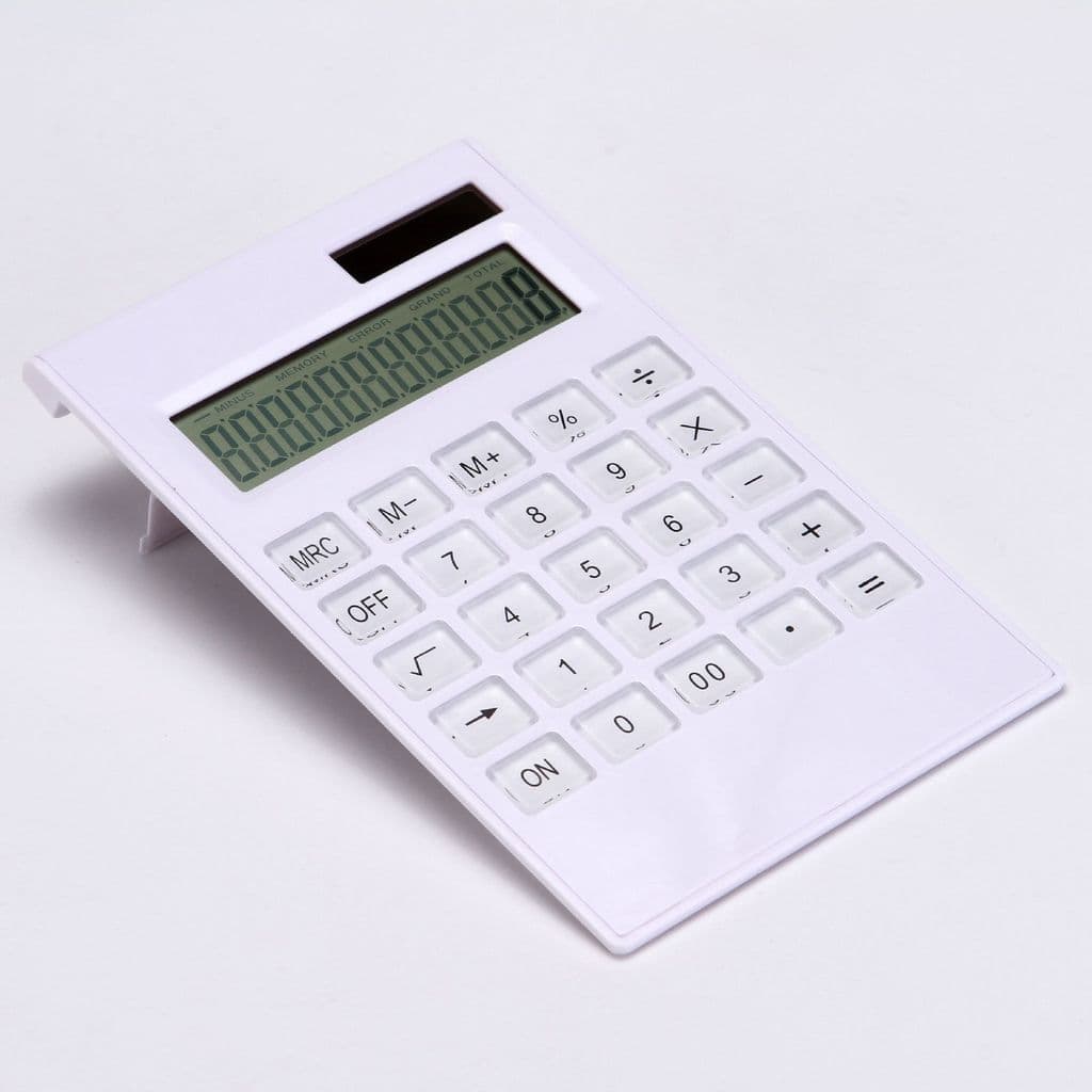 2026 Novo Estilo Estilo Fino Calculadora Solar Botão Grande Financeiro Escritório Computador Vendas Presentes para Impre