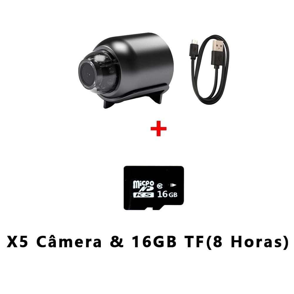 X5 câmera de vigilância sem fio interna x5 WiFi conectar telefone móvel visão em tempo Real gravação de Loop para todos
