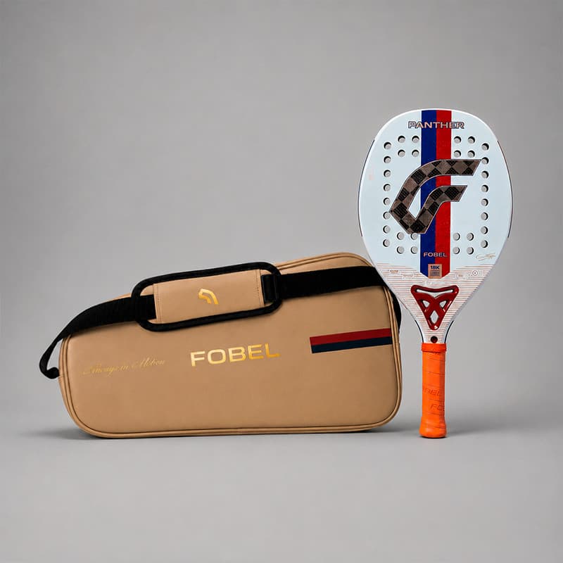 Raquete Beach Tennis Fobel Panther 18k Eva Sense Soft 2026 27
