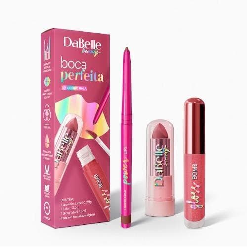 Lip Combo Boca Perfeita DaBelle Beauty