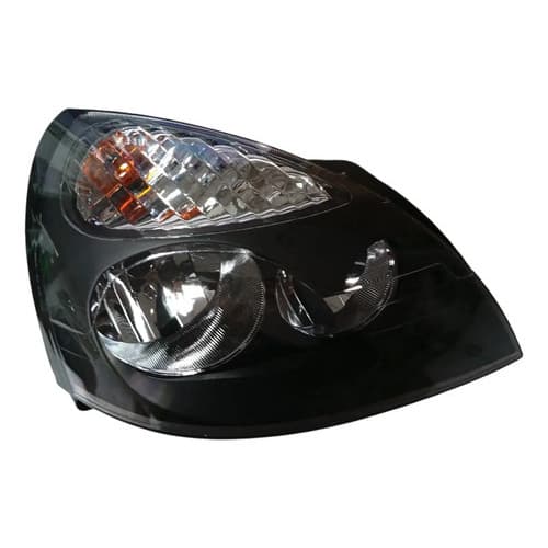 Farol Direito Renault Clio Mascara Negra Direito/passageiro