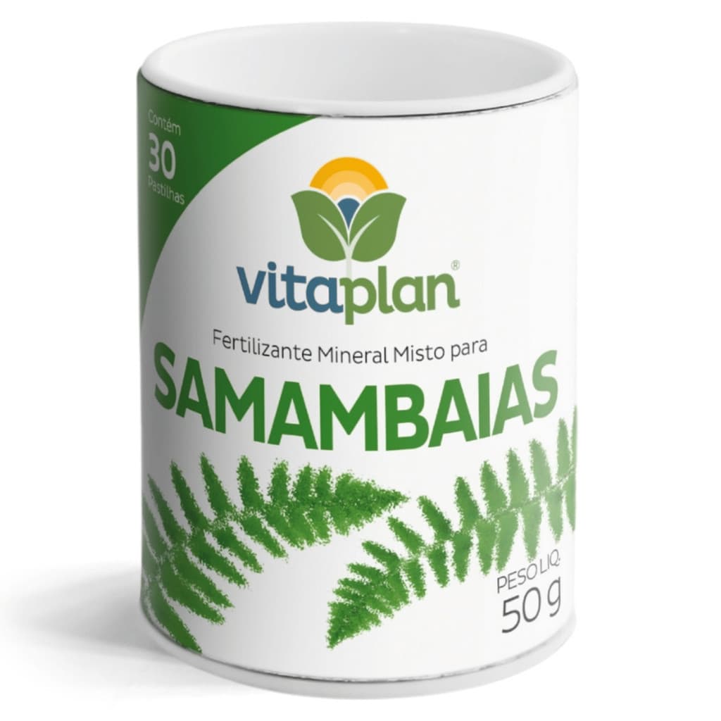 Fertilizante em Pastilhas Para Samambaia Vitaplan 50g