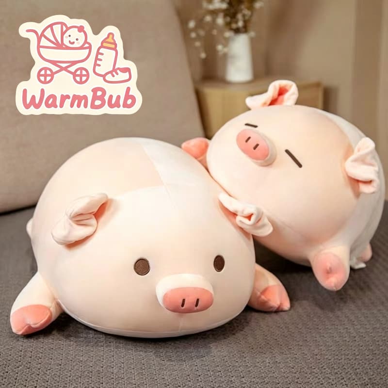 Boneca de porco brinquedo de pelúcia Super macio travesseiro Piggy boneca crianças presente de aniversário dormir acompa